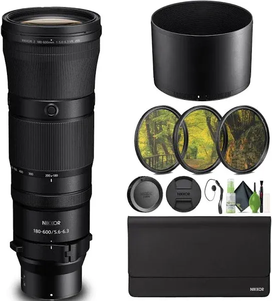 Nikon Nikkor Z 180-600mm f/5.6-6.3 VR Lens