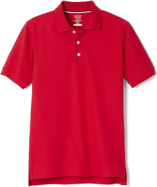 French Toast Boys Short Sleeve Pique Polo Shirt