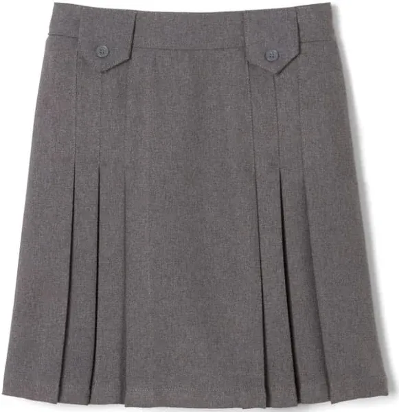 French Toast Big Girls&#039; Pleat and Tab Skirt (Sizes 7 - 20)