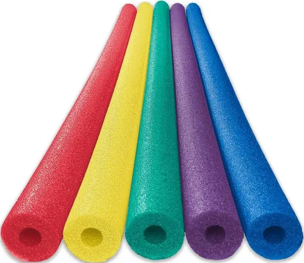 Oodles of Noodles Deluxe Foam Pool Swim Noodles 5 Pack