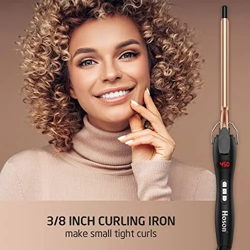 Hoson 9mm Thin Curling Iron