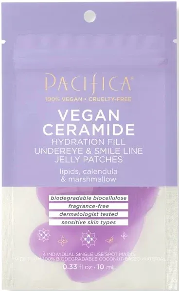 Pacifica Vegan Ceramide Hydrating Under Eye & Smile Line Jelly Patches