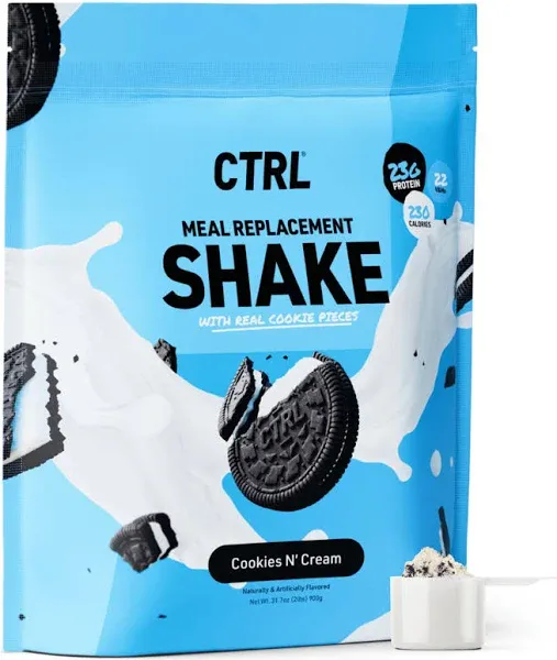 Ctrl Meal Replacement Shake 2 IBS. COOKIES N CREAM FREE SHIPPING