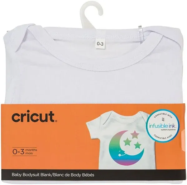 Cricut® Baby Bodysuit Blank, 0-3 Months