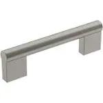 Amerock BP36912G10 Versa 3-3/4 in (96 mm) Center-to-Center Satin Nickel Cabinet Pull