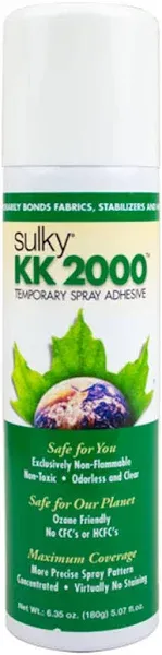 Sulky KK2000 Temporary Spray Adhesive