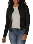 Riders by Lee Indigo Women's Jacket Black Size Medium M Stretch Denim