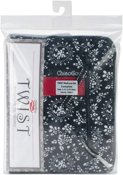 ChiaoGoo Twist Red Lace Interchangeable Knitting Needle Set