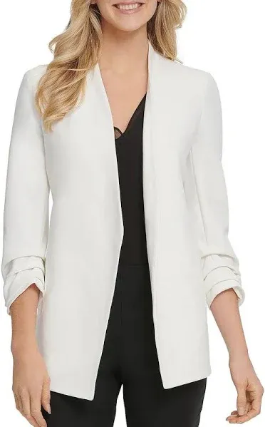 DKNY Women's Open Front Blazer