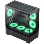 Gamemax Vista Micro-ATX Black Case Vista MB