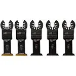 Milwaukee 1-3/8 in. Multi-Tool Oscillating Blade Set (5-Piece)