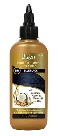 Bigen Semi Permanent Hair Color, Bluest Black, 3.0 Ounce (BSPBB1)