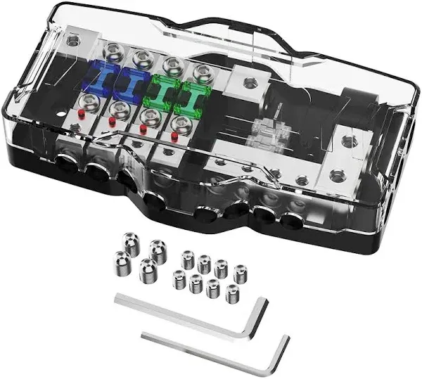 4 Way Fuse Power Distribution Block