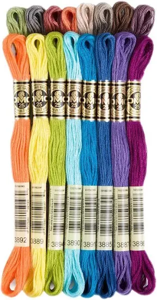 DMC Exclusive Colors Floss Collectors Edition Thread Pack of 16 Skein