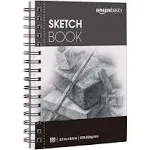 Amazon Basics Sketch Pad 67 lb. / 100 gsm