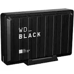 External Hard Drive Western Digital D10 Game Drive Black 8 TB