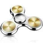 ATESSON Fidget Spinner Toy 4-10 Min Spins Ultra Durable Stainless Steel Bearing High Speed Precision Metal Material Hand Spinner