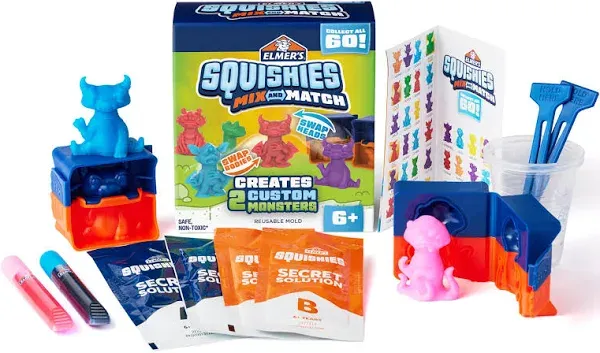 Elmer's Monster Mix & Match Squishies