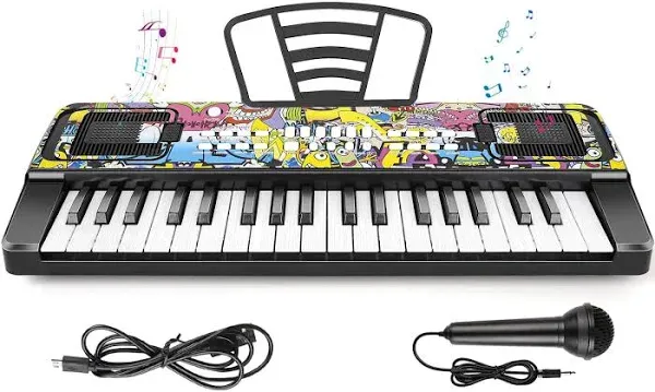 M SANMERSEN Piano Keyboard for Kids