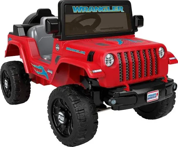 New Power Wheels Jeep Wrangler Toddler Ride-On Toy with Driving Sounds