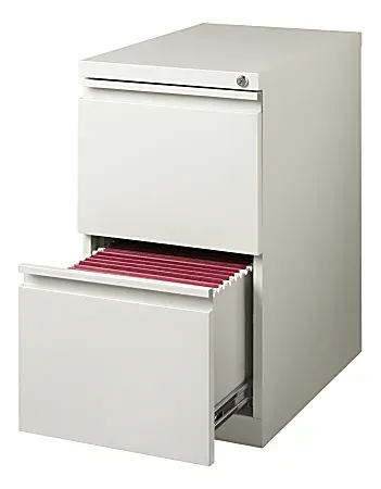 WorkPro 23"D Vertical 2-Drawer Mobile Pedestal File Cabinet HID