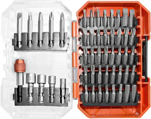 Luckyway 50-Piece Screwdriver Bit Set