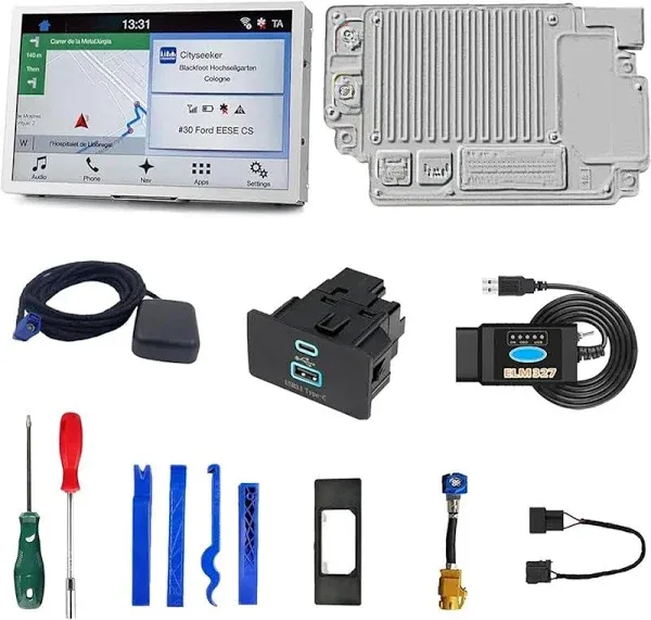 Factory SYNC 2 to SYNC 3 Fit for Ford Upgrade Kit V3.4 Sync3 Carplay APIM NA223