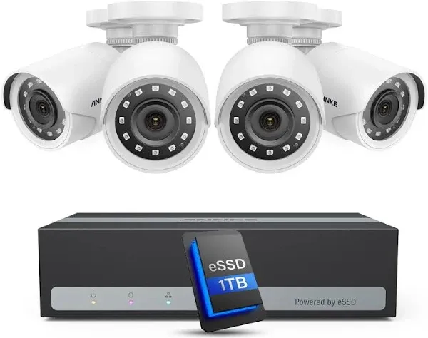 ANNKE 5MP Lite Wired Security Camera System