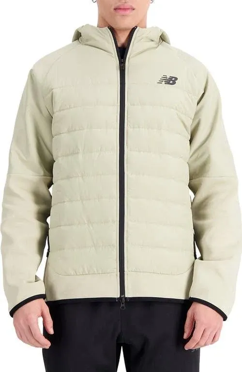 New Balance Men's R.w.tech Fleece Hybrid Jacket