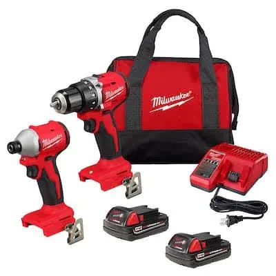 Milwaukee Compact Brushless 2-Tool Combo Kit