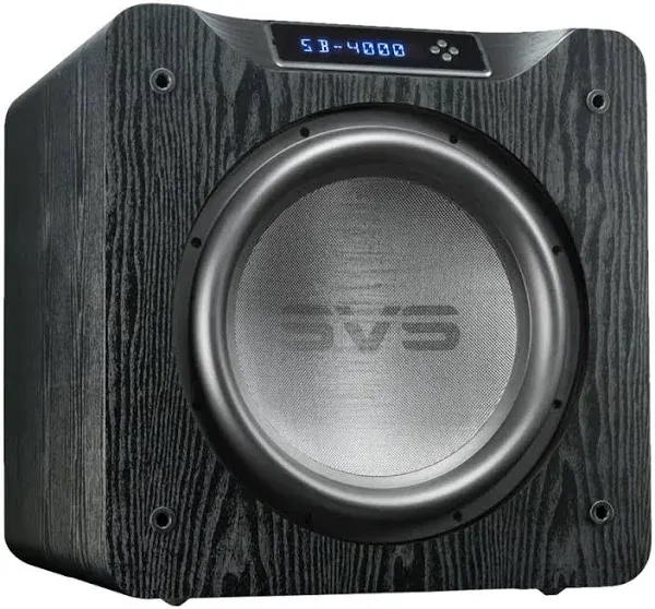 SVS Dual SB-4000 13.5&#034; Powered Subwoofer (Black Ash) - Pair - Brand New Sealed