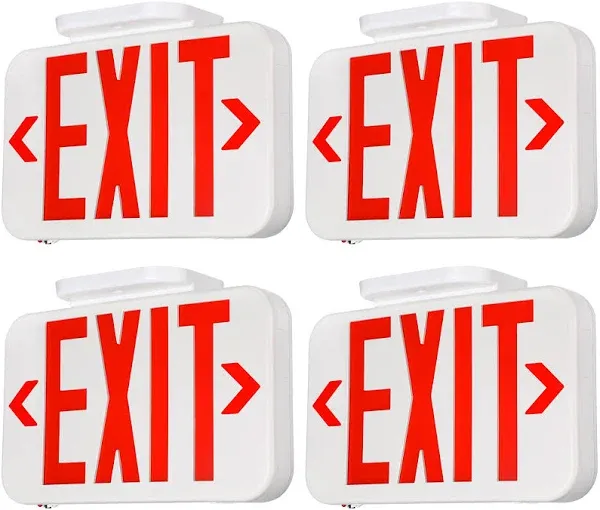 TORCHSTAR Red LED Exit Sign