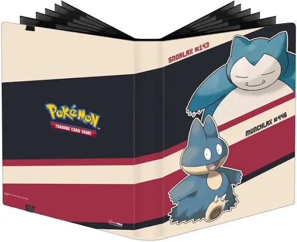 Ultra Pro 9 Pocket Snorlax & Munchlax Binder