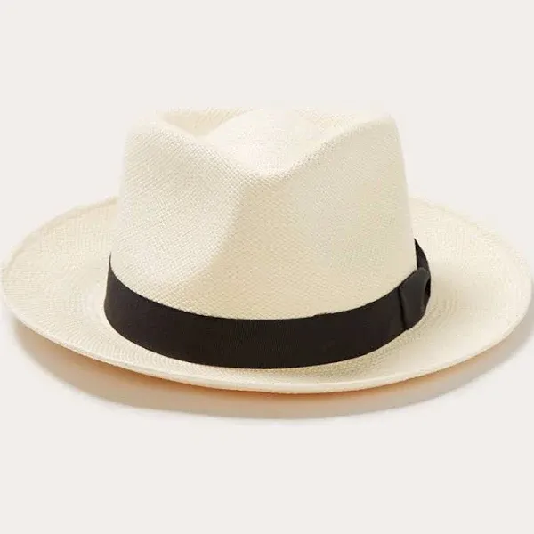 Stetson Reward Straw Fedora Hat Natural