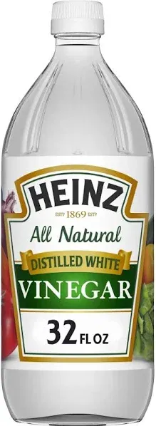 Heinz All Natural Distilled White Vinegar with 5% Acidity (32 fl oz Bottle)