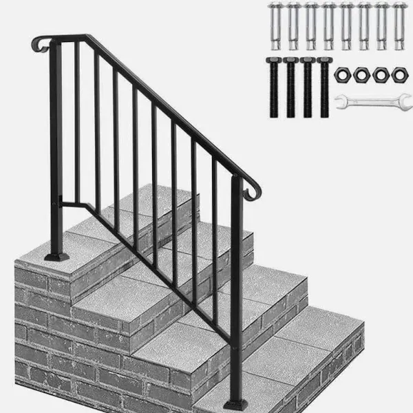 Karl Home Transitional Handrail Stair Railing