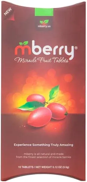 Mberry Miracle Fruit Tablets