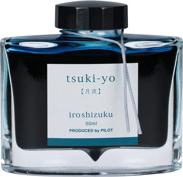 Pilot Iroshizuku Bottled Ink - Tsuki-Yo Moonlight Deep Teal