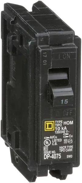 Square D Circuit Breaker Homeline