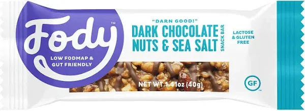 Fody Dark Chocolate Nuts & Sea Salt Snack Bar