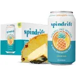 Spindrift Sparkling Water, Pineapple (8 x 12 fl oz)