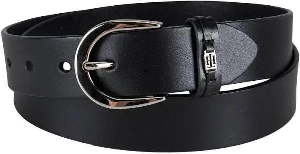 Tommy Hilfiger Women's Signature Leather Jean Belt