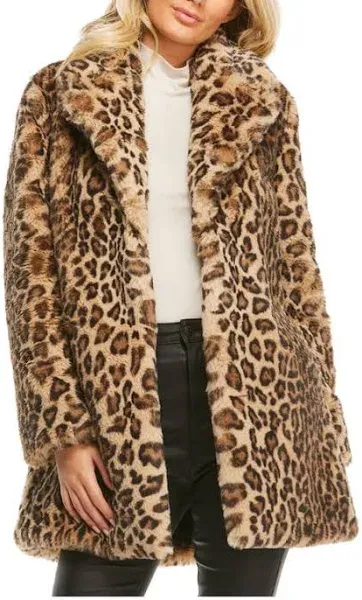 FABULOUS FURS Women's Faux Le Mink Jacket