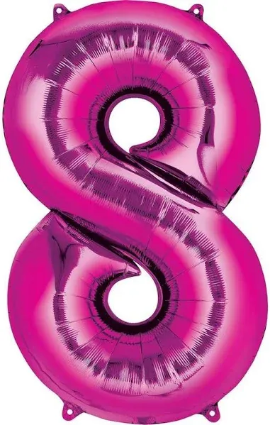 Anagram Number 0 Pink Balloon