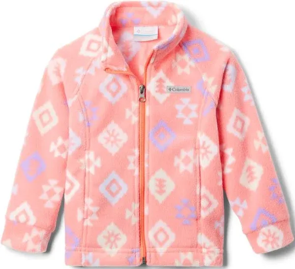 Columbia Girls' Benton Springs II Printed Fleece Jacket