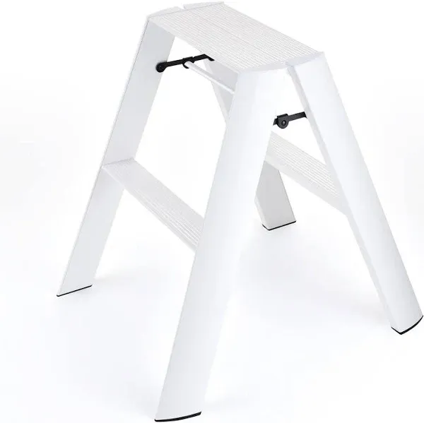 Lucano Step Stool, 2-Step, White - Pottery Barn | Havenly