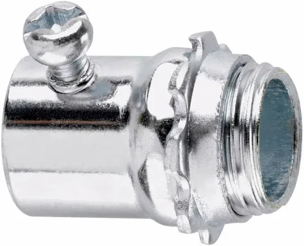 Crouse-Hinds 450S 1/2" Steel EMT Connector