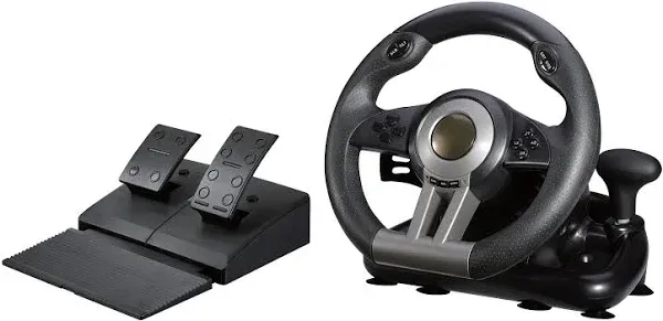 PC Racing Wheel PXN V3II 180 Degree Universal Usb Car Sim Race Steering Wheel with Pedals for PS3