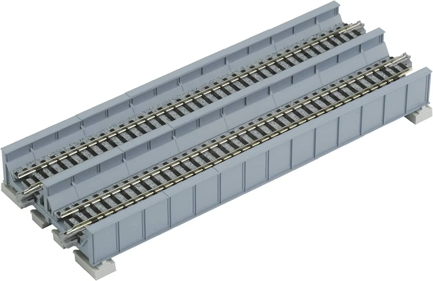 KATO N Gauge Double-Track Plate Girder Bridge Gray 20-457 Model Train