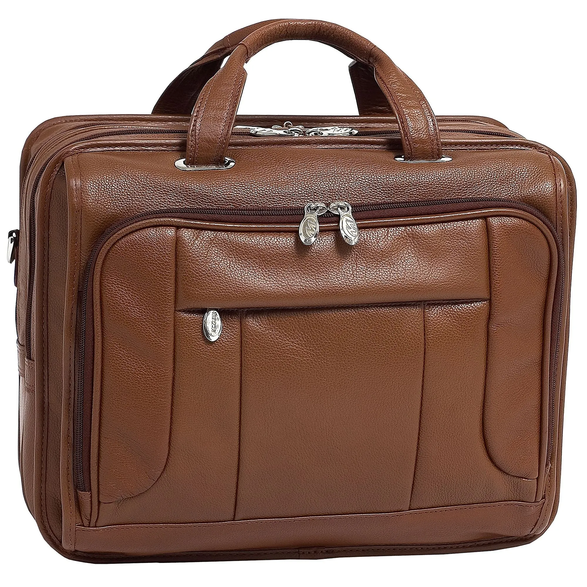 River West 15" Leather Laptop Briefcase